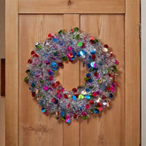 Three Kings Wreaths & Garlands Three Kings X-Bling! Silver Bauble Wreath 45cm